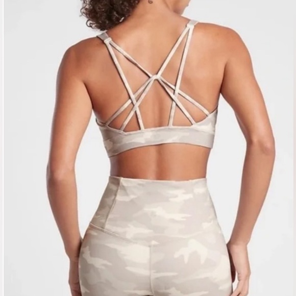 NWT Athleta Solace Printed Bra - Picture 2 of 6